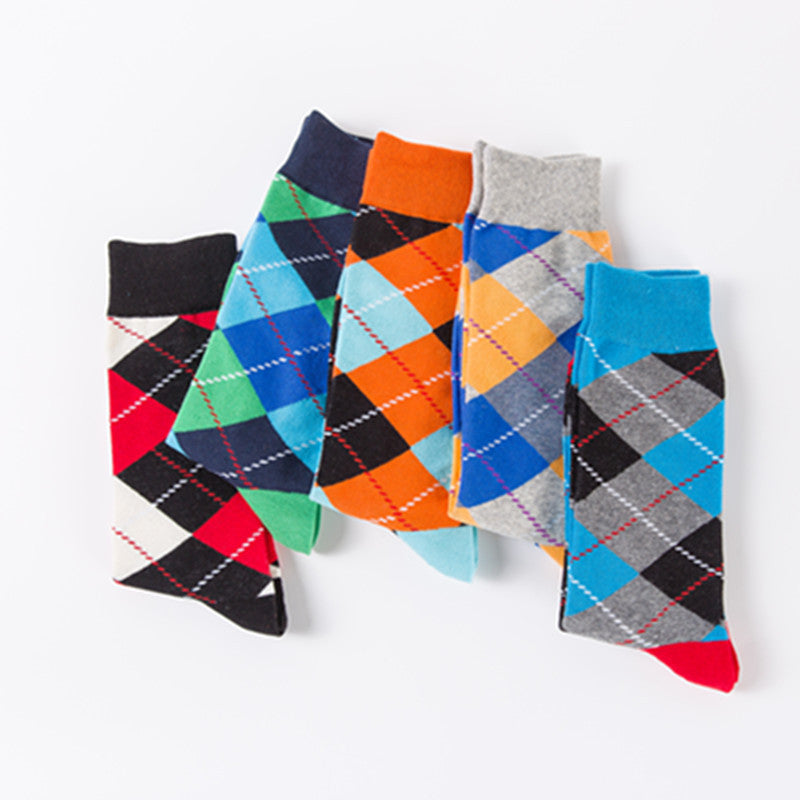 Argyle Socks - single pair